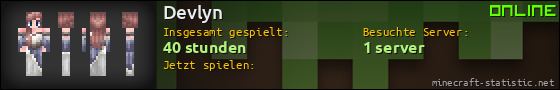 Benutzerleisten 560x90 für Devlyn