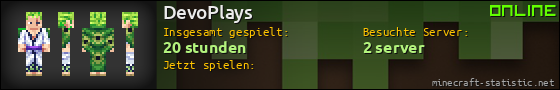 Benutzerleisten 560x90 für DevoPlays