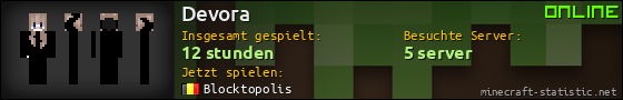 Benutzerleisten 560x90 für Devora