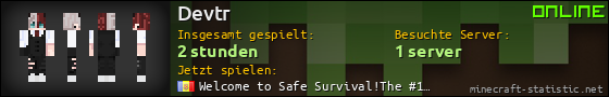 Benutzerleisten 560x90 für Devtr