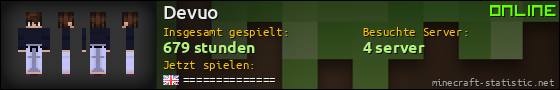 Benutzerleisten 560x90 für Devuo