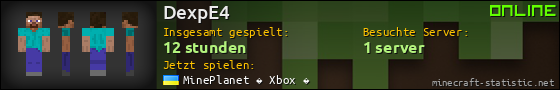 Benutzerleisten 560x90 für DexpE4