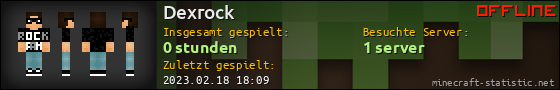 Benutzerleisten 560x90 für Dexrock