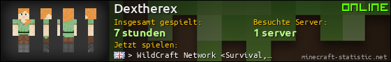 Benutzerleisten 560x90 für Dextherex