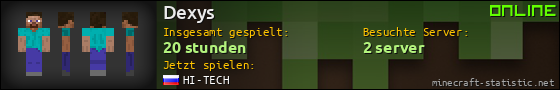 Benutzerleisten 560x90 für Dexys