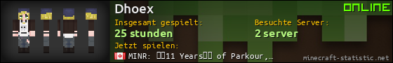 Benutzerleisten 560x90 für Dhoex