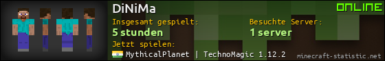 Benutzerleisten 560x90 für DiNiMa