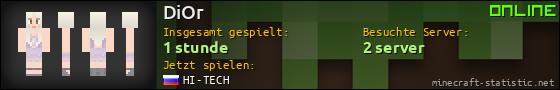 Benutzerleisten 560x90 für DiOr