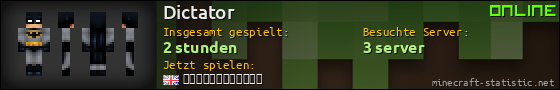 Benutzerleisten 560x90 für Dictator