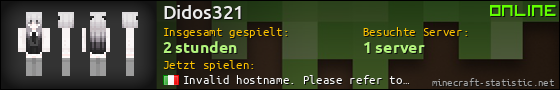 Benutzerleisten 560x90 für Didos321