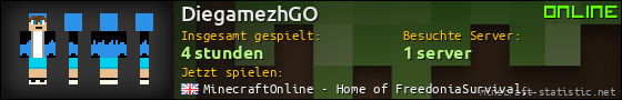 Benutzerleisten 560x90 für DiegamezhGO