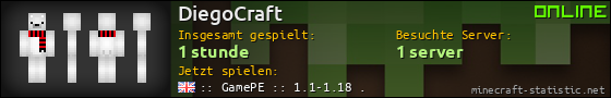 Benutzerleisten 560x90 für DiegoCraft