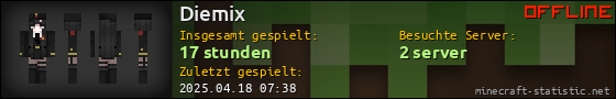 Benutzerleisten 560x90 für Diemix