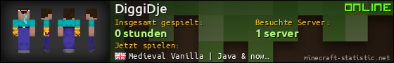 Benutzerleisten 560x90 für DiggiDje
