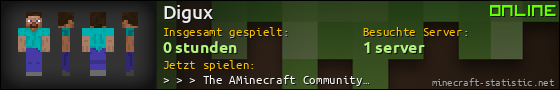 Benutzerleisten 560x90 für Digux