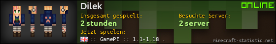 Benutzerleisten 560x90 für Dilek