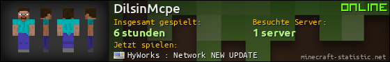 Benutzerleisten 560x90 für DilsinMcpe