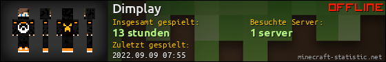 Benutzerleisten 560x90 für Dimplay