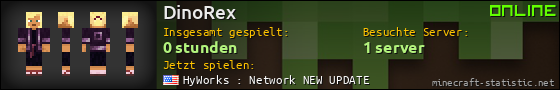 Benutzerleisten 560x90 für DinoRex