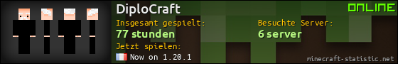 Benutzerleisten 560x90 für DiploCraft