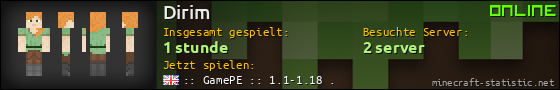 Benutzerleisten 560x90 für Dirim