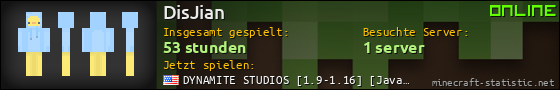 Benutzerleisten 560x90 für DisJian
