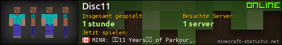 Benutzerleisten 560x90 für Disc11