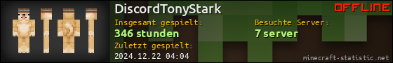 Benutzerleisten 560x90 für DiscordTonyStark