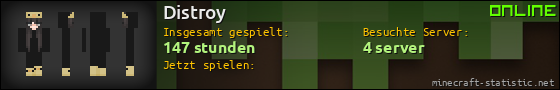 Benutzerleisten 560x90 für Distroy
