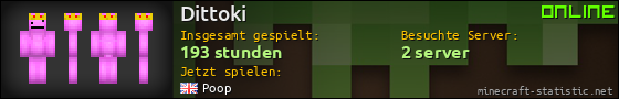 Benutzerleisten 560x90 für Dittoki