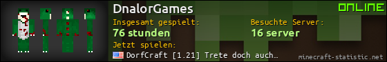 Benutzerleisten 560x90 für DnalorGames