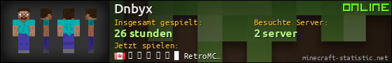 Benutzerleisten 560x90 für Dnbyx