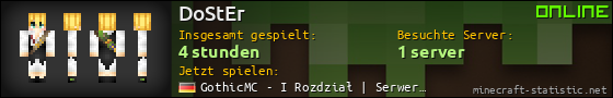 Benutzerleisten 560x90 für DoStEr