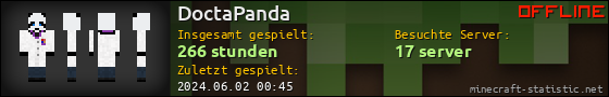 Benutzerleisten 560x90 für DoctaPanda