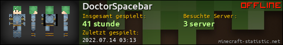 Benutzerleisten 560x90 für DoctorSpacebar