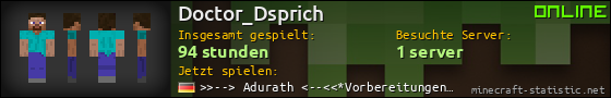 Benutzerleisten 560x90 für Doctor_Dsprich