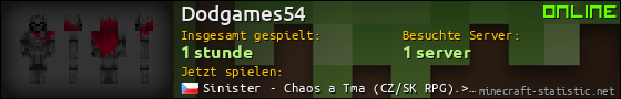 Benutzerleisten 560x90 für Dodgames54
