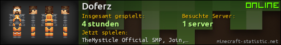 Benutzerleisten 560x90 für Doferz