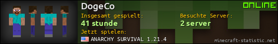Benutzerleisten 560x90 für DogeCo