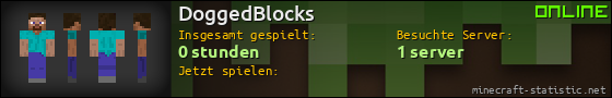 Benutzerleisten 560x90 für DoggedBlocks