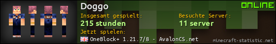 Benutzerleisten 560x90 für Doggo