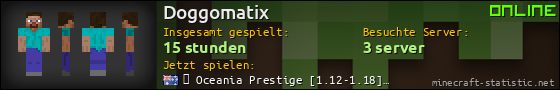 Benutzerleisten 560x90 für Doggomatix