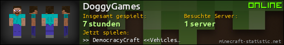 Benutzerleisten 560x90 für DoggyGames