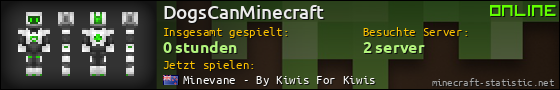 Benutzerleisten 560x90 für DogsCanMinecraft