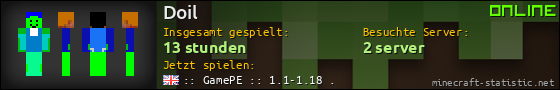 Benutzerleisten 560x90 für Doil