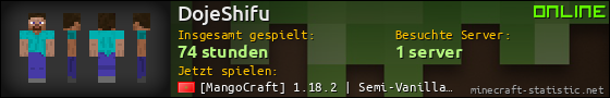 Benutzerleisten 560x90 für DojeShifu