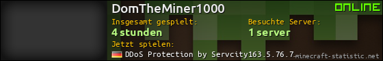 Benutzerleisten 560x90 für DomTheMiner1000