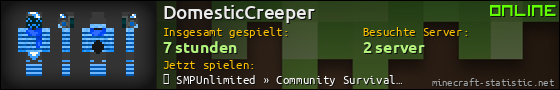 Benutzerleisten 560x90 für DomesticCreeper