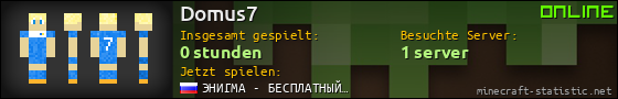 Benutzerleisten 560x90 für Domus7