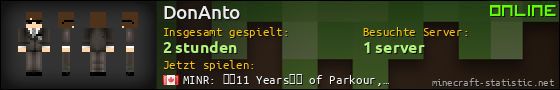 Benutzerleisten 560x90 für DonAnto